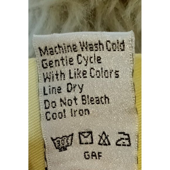 Drapers & Damons Women's Size 14 Yellow Straight Leg Zip-Front Lightweight Jeans - Picture 5 of 8